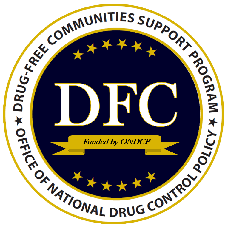 Drug-Free Communities Support Program seal, funded by ONDCP